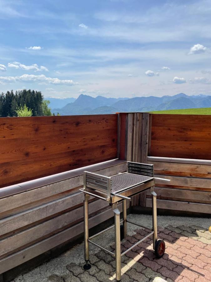 Ferienhaus Praschberg Niederndorferberg Esterno foto