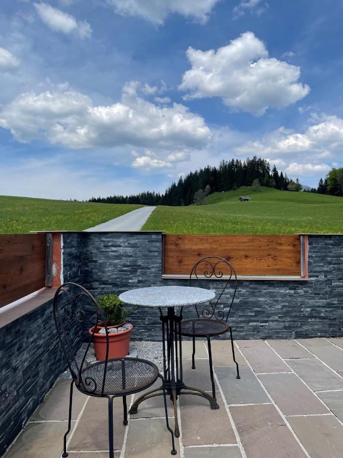 Ferienhaus Praschberg Niederndorferberg Esterno foto