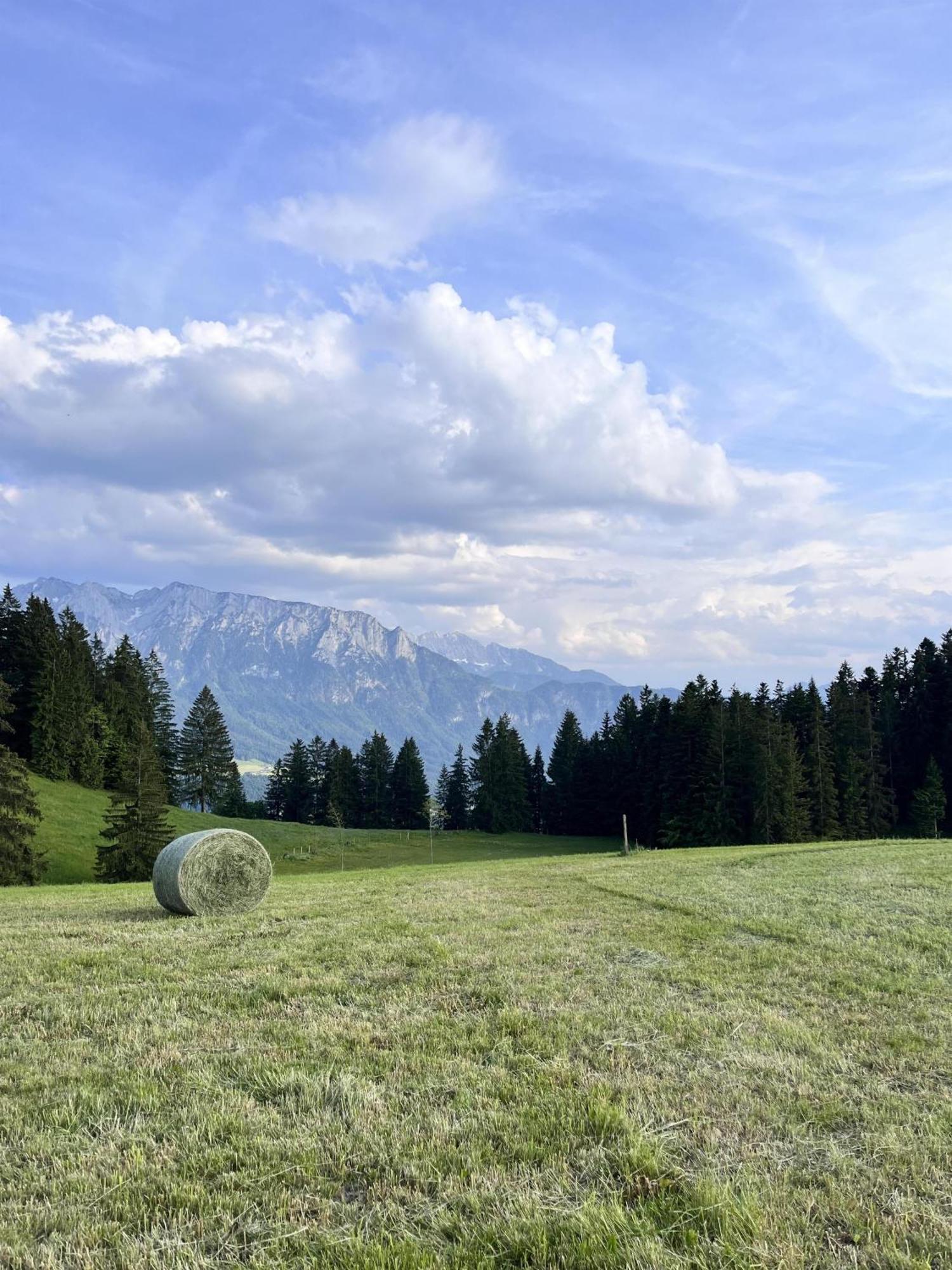 Ferienhaus Praschberg Niederndorferberg Esterno foto