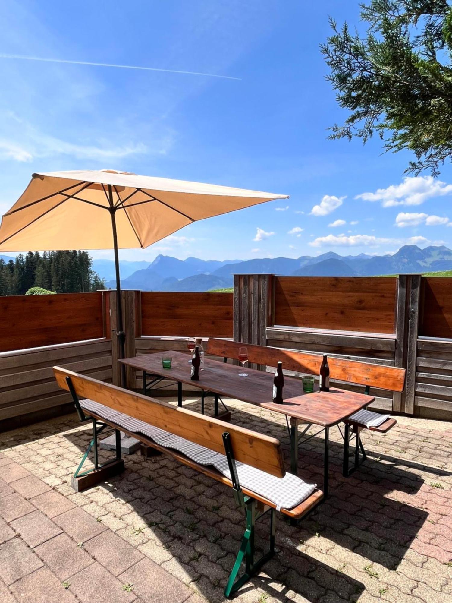 Ferienhaus Praschberg Niederndorferberg Esterno foto