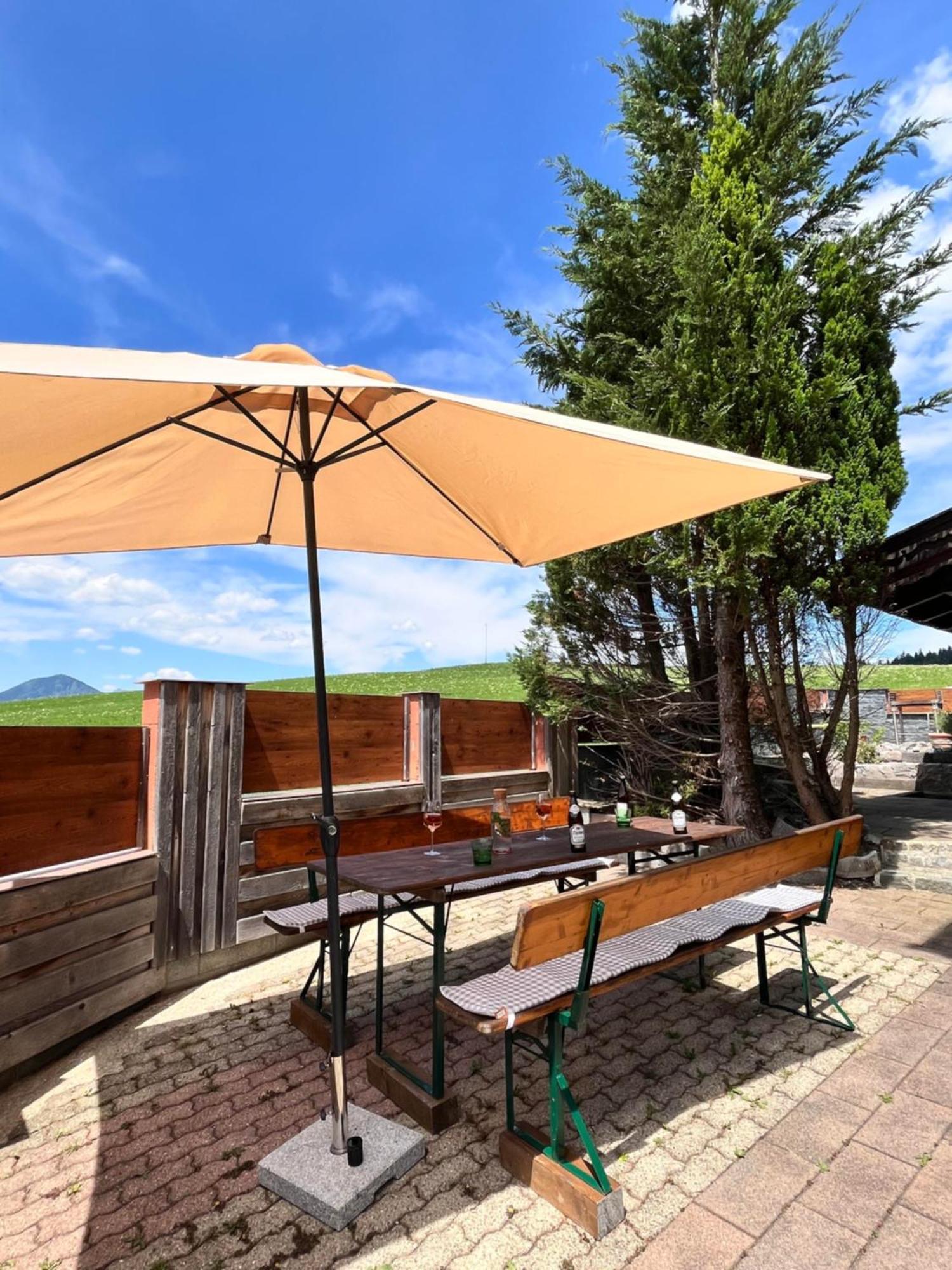 Ferienhaus Praschberg Niederndorferberg Esterno foto