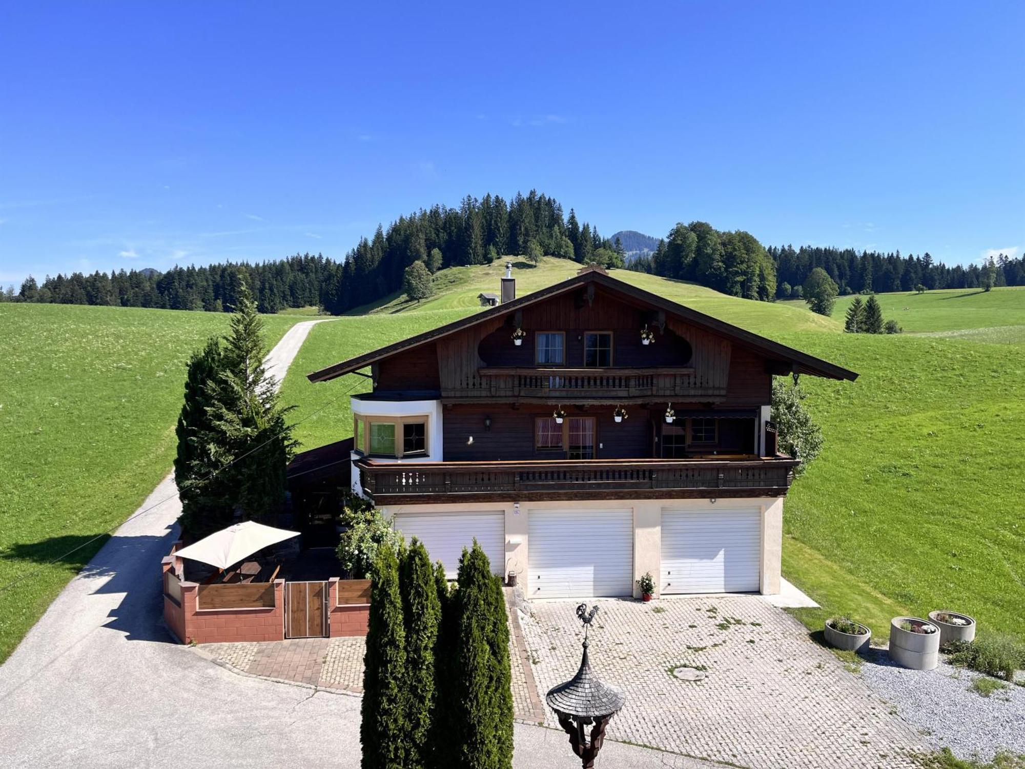 Ferienhaus Praschberg Niederndorferberg Esterno foto